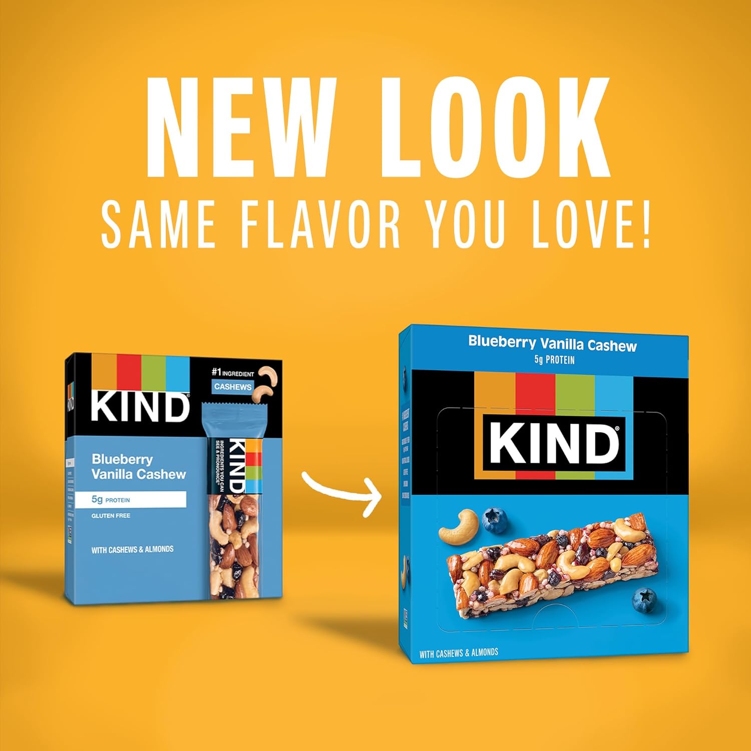 KIND Bars, Blueberry Vanilla and Cashew（ブルーベリーバニラ＆カシュー） 40g×12袋 3