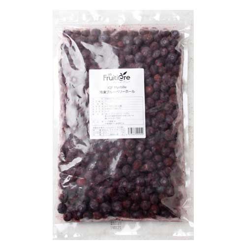 【冷凍】 【ホール】 フルティエール ブルーベリー ホール 1kg　IQF | ドルチェ デ...