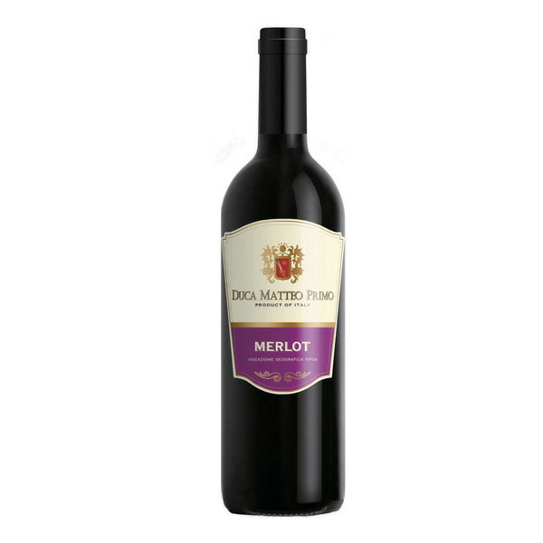  DUCA MATTEO PRIMO Merlot IGT 750ml | ドゥーカ マッテオ プリモ ヴェネト州 12度 赤ワイン メルロー 100% 天然コルク ハウスワイン グラスワイン 調和のとれた優しい味わい