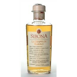 ◆ Sibona Grappa di Barolo 500ml | シボーナ グラッパ ディ バローロ ピエモンテ州 ネッビオーロ Nebbiolo 樽熟成 蒸留 透明感のある淡い琥珀色、アロマは刺激的で滑らかなスパイスのニュアンス。