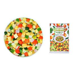 【冷凍】 カゴメ 田舎風野菜ミックス 1kg | KAGOME 田舎 冷凍野菜 ミックス
