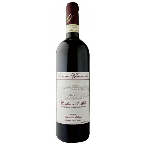  Cascina Gramolere Barbera d'Alba DOC 750ml | カシーナ グラモレーレ バルベーラ ダルバ ピエモンテ州 赤ワイン バルベーラ 100% 伝統的な造り。カシスを感じる赤い果実感が特徴的。