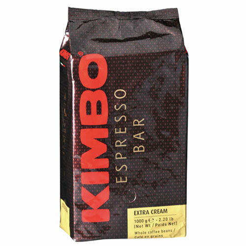 キンボ エキストラクリーム 1kg | KIMBO EXTRACREAM エスプレッソ豆 アラビカ：40% ロブスタ：60% ミディアム 甘いキャラメルチョコレートやアニス・リコリスの香り