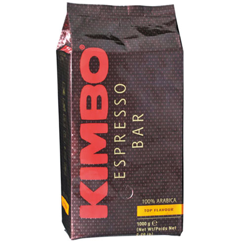 キンボ トップフレーバー 1kg | KIMBO TOP FLAVOR エスプレッソ豆 アラビカ：100% ライトミディアム オレンジなどの柑橘系、プラム、カカオ、アーモンドの香り