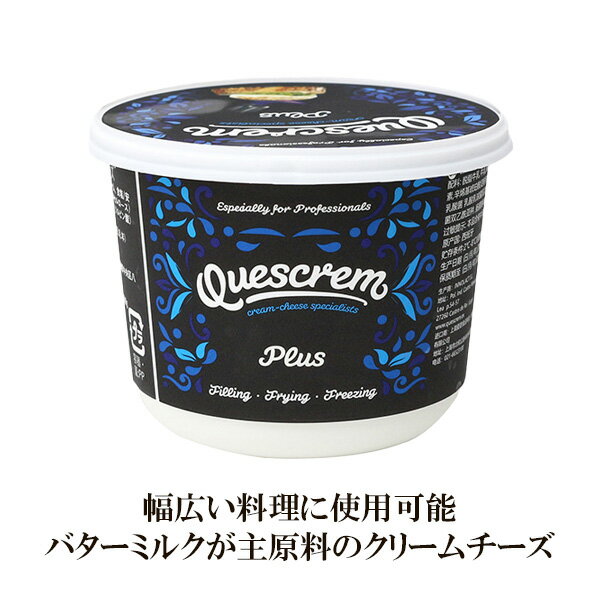 【冷蔵】ケスクレム クリームチーズ 500g ケスクレム バターミルク バスクチーズケーキ デザート ドルチェ お菓子作り 業務用