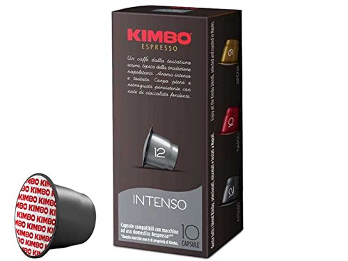 キンボ　カプセルコーヒー　インテンソ　5.7g×10　ネスプレッソ対応　KIMBO　Nespresso