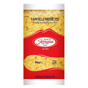 フェラーラ ファルファッレ No.232 500g | パスタ イタリア ランチ pasta ファルファーレ リボン 蝶々