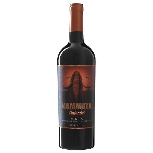 【よりどり6本以上 送料無料】 MARE MAGNUM Mammoth Zinfandel IGT 750ml マーレ マンニュム マンモス ジンファンンデル プーリア州 赤ワイン ジンファンデル プリミティーヴォ ぶどう 品種 土着品種 デイリーワイン 家飲み おうちワイン