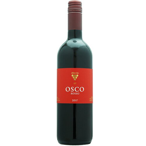  Cantina Cliternia Osco Rosso 750ml | カンティーナ ディ クリテルニア オスコ　ロッソ モリーゼ州 12度 赤ワイン モンテプルチアーノ カシスなど果実の香りに、スミレやホワイトペッパーの香りがアクセントを与えている