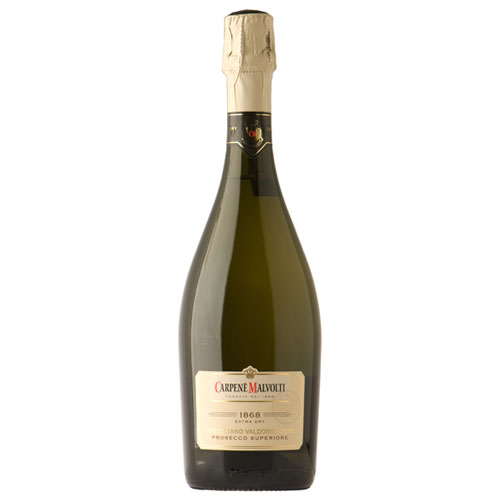 楽天タルタルーガ【よりどり6本以上、送料無料】 Carpene Malvolti Prosecco Conegliano Valdobbiadene Superiore DOCG 750ml | カルペネ マルヴォルティ プロセッコ コネリアーノ ヴァルドッビアーデネ スーペリオーレ ヴェネト州 発泡 グレラ 100％ シャルマ スパークリング