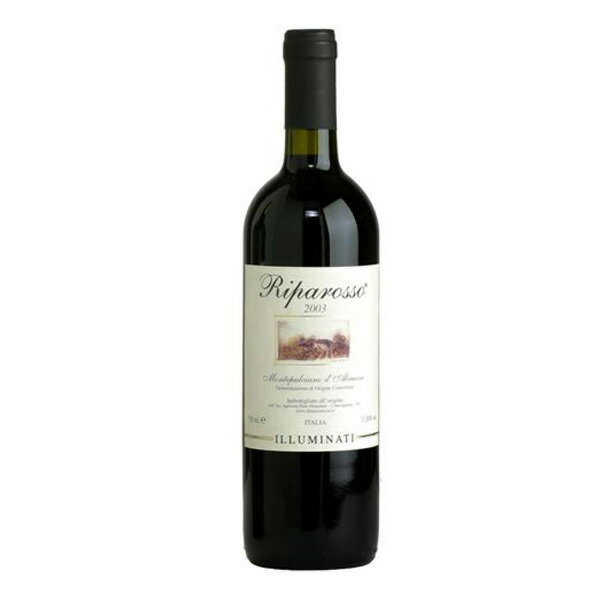  Illuminati Montepulciano d'Abruzzo DOC Riparosso tappo sughero 750ml | イッルミナーティ モンテプルチャーノ ダブルッツォ リパロッソ アブルッツォ州 赤ワイン モンテプルチアーノ 100% 赤身肉のロースト ブラザート ジビエ 熟成チーズ