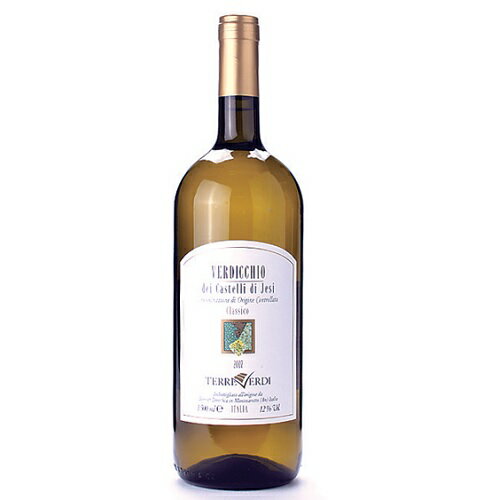 【よりどり6本以上 送料無料】 1500ml Terre Verdi Verdicchio dei Castelli di Jesi Classico DOC Magnum マグナム テッレ ヴェルディ ヴェルディッキオ デイ カステッリ イエージ マルケ州