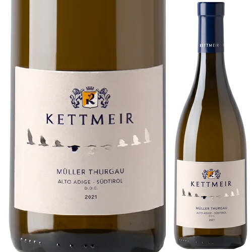 Kettmeir Muller Thurgau 750ml | ケットマイヤー ミューラー トゥルガウ トレンティーノ アルト アディジェ州 白ワイン ミューラー トゥルガウ 100% イタリア 食前酒