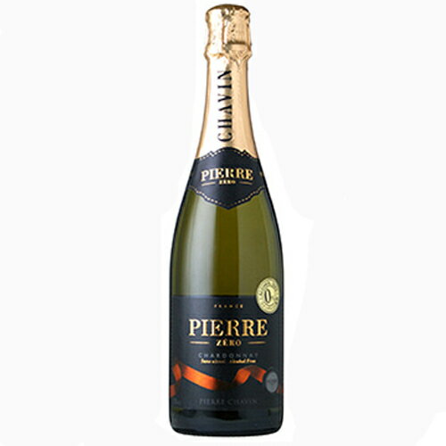 【【よりどり6本以上、送料無料】 Pierre Chavin Zero Blanc de Blancs NV 750ml | ドメーヌ・ピエール・シャヴァン ピエール・ゼロ ブラン・ド・ブラン スパークリングワインテイスト（炭酸飲料）スパークリング ハラール認定 vegan friendly