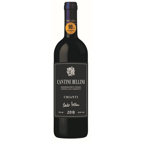 CANTINE BELLINI CHIANTI CARLO BELLINI DOCG 750ml | カンティーネ ベッリーニ キアンティ カルロ ベッリーニ トスカーナ州 赤ワイン サンジョヴェーゼ 80% メルロー 10% 他イタリア品種 10%