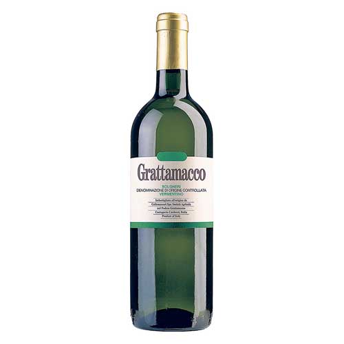 【よりどり6本以上、送料無料】 Grattamacco Bolgheri Bianco Vermentino DOC 750ml | グラッタマッコ ビアンコ ボルゲリ ヴェルメンティーノ トスカーナ州 白ワイン ヴェルメンティーノ