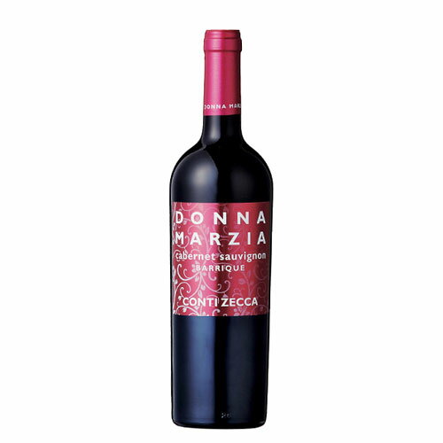  Conti Zecca Donna Marzia Donna Marzia Cabernet Sauvignon Barrique IGT 750ml | コンティ ゼッカ ドンナ マルツィア カベルネ ソーヴィニヨン プーリア州 赤ワイン カベルネ ソーヴィニヨン ネグロアマーロ