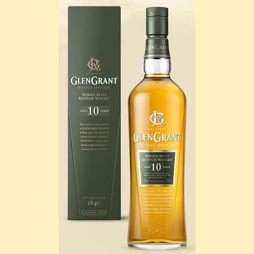 スコッチ・ウイスキー, モルト・ウイスキー 6Glen Grant Single Malt Scotch Whisky 10 700ml 40 