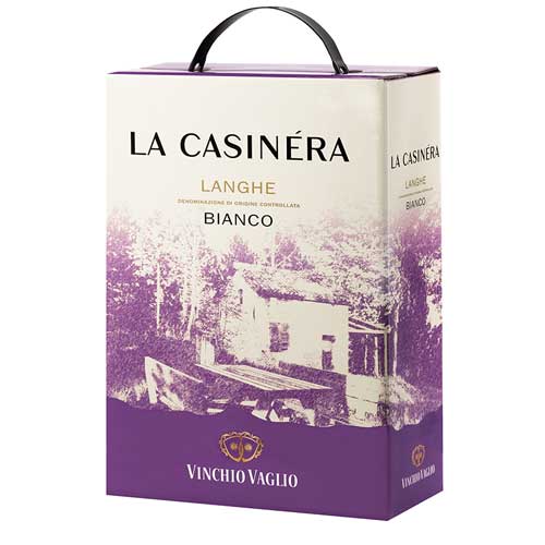 楽天タルタルーガ【高品質ボックスワイン】La Casinera Langhe Bianco DOC 3000ml ラ カシネ-ラ ランゲ ビアンコ 【総重量約3150g】 | 白ワイン 単一品種 アルネイス 100％ イタリア BIB バッグインボックス イタリアワイン