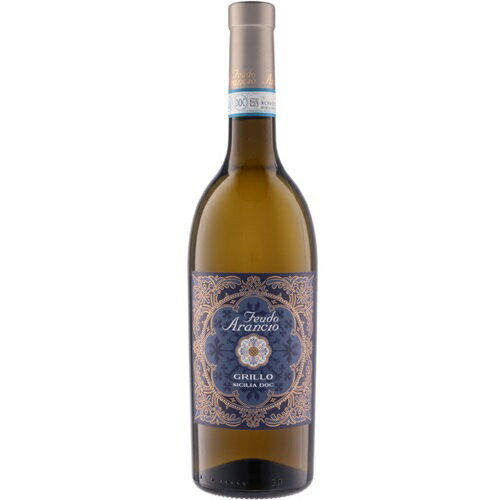  Feudo Arancio Grillo DOC 750ml | フェウド アランチョ グリッロ シチリア州 白ワイン グリッロ 100% 白桃のようなジューシーで魅力的な果実の香りに、紅茶やジャスミンのフレーバー。
