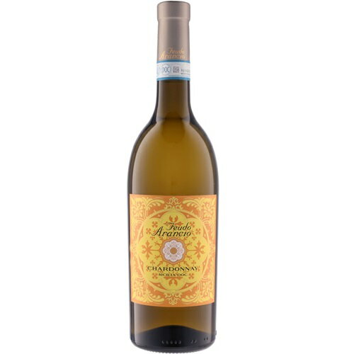  Feudo Arancio Chardonnay DOC 750ml | フェウド アランチョ シャルドネ シチリア州 白ワイン シャルドネ 100% パイナップルやアプリコット、青リンゴなど様々なフルーツの風味がいっぱい。フレッシュ＆まろやかで、飲み応えも十分ある