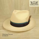 ビルトモア シャンタン パナマ ハット 中折れ 春夏 帽子 BILTMORE RAMSAY shuntung panama hat ストローハット メンズ レディース ユニセックス 麦わら帽子 パナマハット つば広 100周年記念 USA 中折れハット 数量限定 ハットボックス 耐水 UVカット [カラー]ナチュラル 1