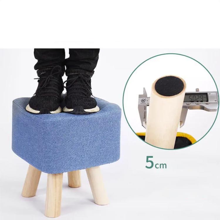 足置き台 北欧 スツール 高さ29cm 椅子 四角 ミニスツール チェア フットレスト おしゃれ 木製 いす 小さい キッズ 子供 高さ29cm 子供 オットマン 足置き 布製 ミニ スクエア 小さい 低め 玄関 腰掛け ミニ イス ロータイプ 靴履き椅子 一人暮らし かわいい [3]