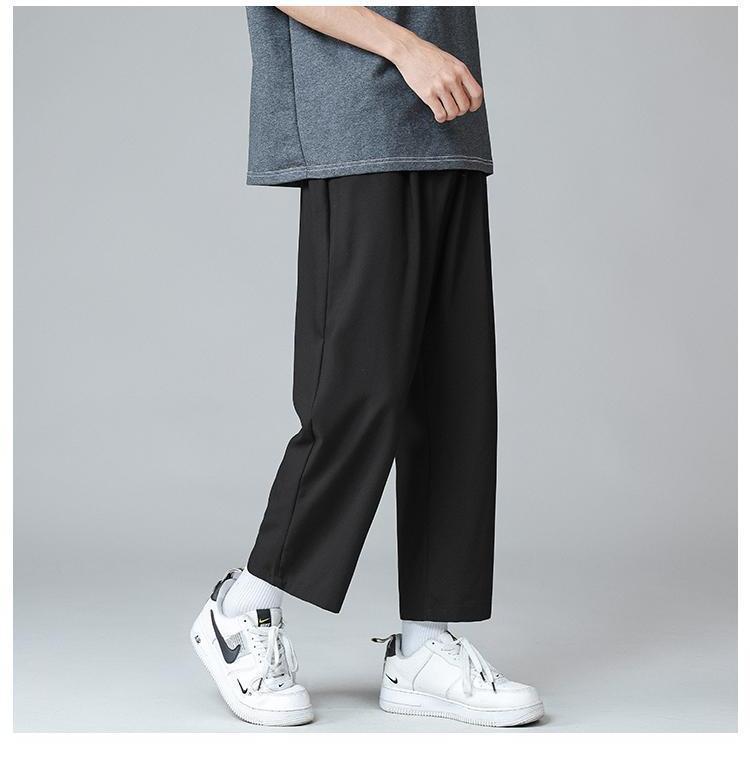 Rakuten - 接触冷感 メンズ パンツ 夏 ストレッチ ゆったり 涼しい ボトムス 清涼 涼感 超伸縮 レギパン 薄手 イージーパンツ
