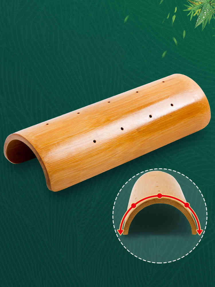 竹枕 竹硬枕 枕 首のコリ 肩こり 頭痛 竹枕 木枕 首枕 頚椎 マクラ ネックピロー ネッククッション 夏 [2]