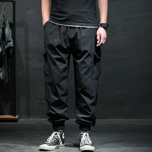 カーゴパンツ ロングパンツ ジョガーパンツ 接触冷感 夏 送料無料 ゆったり 薄手 送料無料 作業着 冷感パンツ 涼しい ひんやり 美脚 スリム 6ポケット ウエストゴム カジュアルパンツ ワイドパンツ 無地 おしゃれ