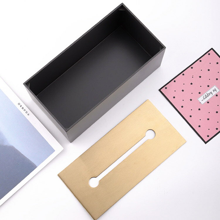 モダン 重厚 ティッシュカバー ホテル かわいい 高級 ティッシュケース 北欧 スタイリッシュ おしゃれ セメント コンクリ風 雑貨 インテリア ティッシュボックス 韓国style ステンレス ティッシュケース ティッシュ入れ モノトーン [3]