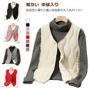 アウター 裏ボア ベスト 前開き 冬 秋 ボア 厚手 中綿ベスト ボアベスト もこもこ あったか レディース パーカー 防寒 ファッション アウトドア 無地 ホ...