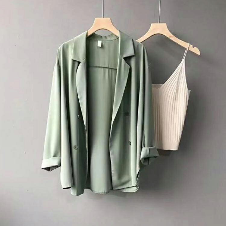 薄手 きれいめ テーラード レディース テーラード アウター 着痩せ ビジネス 通勤 フォーマル クールビズ テーラーカラーロングジャケット カジュアル 通勤 上品 トレンド UVカット 仕事用 羽織り 7分袖 春 韓国 taruba-0831-10006131 タルバーショップ サンプル画像2