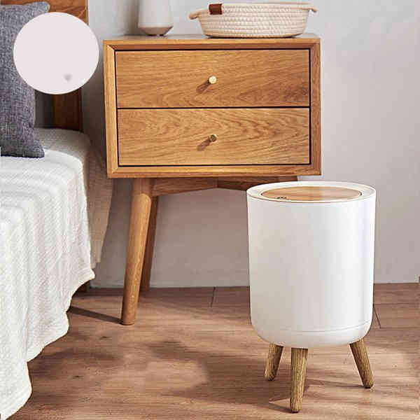 ふた付き ゴミ箱 おしゃれ ゴミ箱 ごみ箱 ごみばこ 7リットル 7L ゴミ箱 ニオイ漏れ防止 プッシュ式