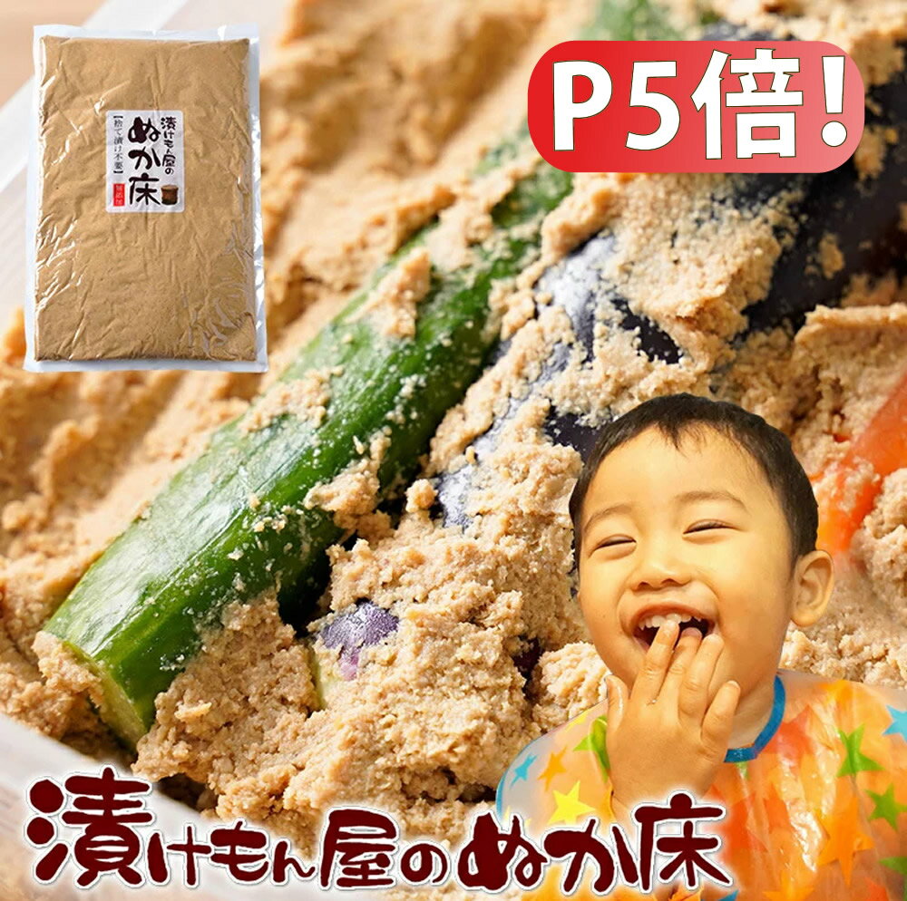 ＼ポイント5倍 ／無添加 熟成 ぬか床 800g 袋入り 美味しいぬか漬けができる無添加のぬかみそ カンタンに漬物が漬かる国産原料100% 添加物一切不使用 発酵食品【メール便1通1個まで】同梱不可