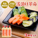 『浅漬け革命3本セット』送料無料 樽の味 浅漬け 浅漬の素 浅漬の元 あさづけのもと 漬物 無添加 美味しい おいしい 健康 グルテンフリー 小麦不使用 贈り物...