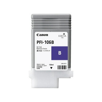 Rakuten - CANON キヤノン【PFI-106 B 顔料 ブルー 130ml】インクカートリッジ インクタンク 純正品 大判インクジェットプリンター用