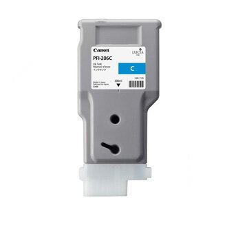 Rakuten - CANON キヤノン【PFI-206 C 顔料 シアン 300ml】インクカートリッジ インクタンク 純正品 大判インクジェットプリンター用