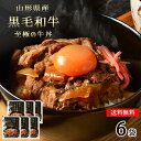 お歳暮 おすすめ 山形県産黒毛和牛極旨牛すき丼の素6袋 大人気 牛丼 お取り寄せ 肉 お試し 便利 夜食 おつまみ お惣菜 昼ごはん 時短 お弁当 おかず クール宅急便 ギフト のし対応 牛丼 黒毛和…