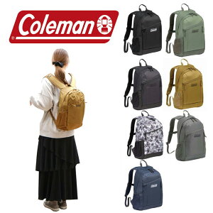 【楽天ポイント10倍】Coleman コールマン walker15 ウォーカー 15L リュック デイパック バックパック メンズ レディース ユニセックス 男女兼用 撥水 アウトドア 旅行 部活 習い事 通勤 バッグ 通学 学生 マザーズ おしゃれ 人気 送料無料《北海道、沖縄、離島代引き不可》