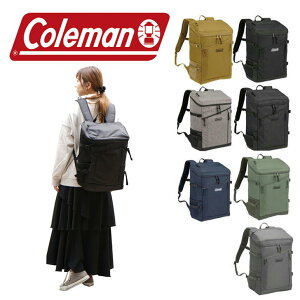 【ポイント10倍】Coleman コールマン WALKERSQUARE ウォーカー スクエア バックパック デイバック リュックサック リュック メンズ レディース スクール アウトドア 旅行 通勤 バッグ 通学 大容量 部活 学生 おしゃれ 人気 送料無料 新作