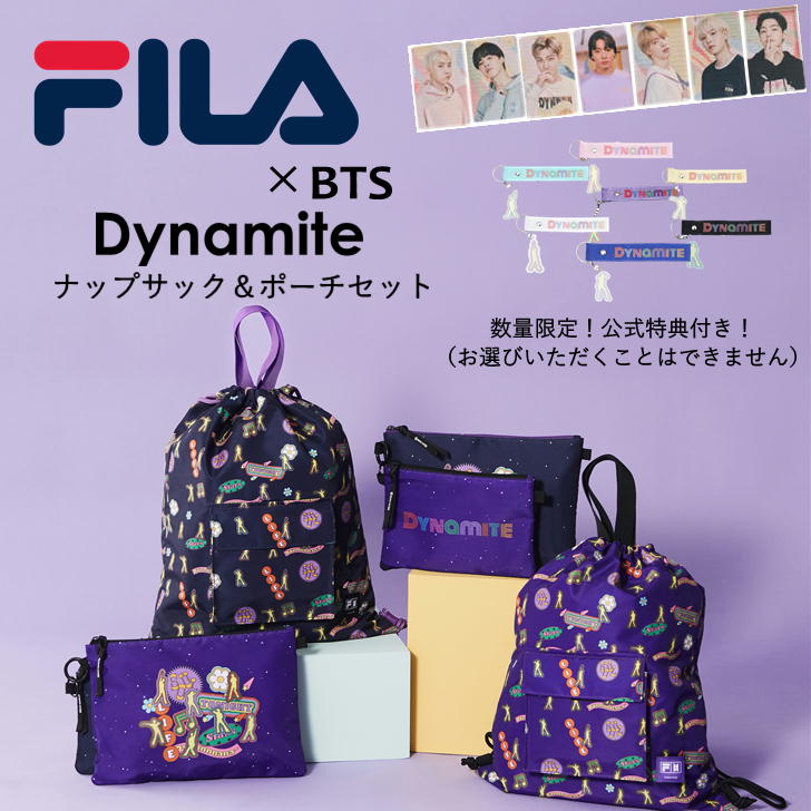 ★楽天スーパーセール対象商品★【数量限定公式特典付き】FILA×BTSコラボセット販売　