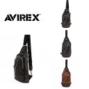 【ポイント10倍】AVIREX アビレックス AX2031 ヴィンテージ風ワンショルダーバッグ ボディバッグ ワンショルダーバッグ 斜めがけ ショルダー ヴィンテージ 鞄 軽量 アウトドア シボ タウン レジャー バレンタイン プレゼント おしゃれ 人気