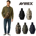 【ポイント10倍】AVIREX アビレックス AVX305L イーグルシリーズ EAGLE ボディバッグ ショルダーバッグ メッセンジャーバッグ ミリタリー 鞄 迷彩 軽量 アウトドア 撥水 キャンバス タウン レジャー プレゼント おしゃれ  人気