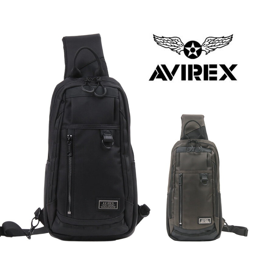AVIREX ax2051 ソリッド ショルダーバッグ 斜め掛け 鞄 カバン かばん バッグ 普段使い 使いやすい ミ..