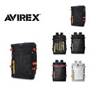 【ポイント10倍】AVIREX アビレックス AVX593 ヒューズボックスリュック デイバッグ バックパック メンズ スクエア レディース スーパーホーネット 鞄 撥水 雨に強い 20L 大容量 軽量 アウトドア レジャー タウン フェス おしゃれ 人気