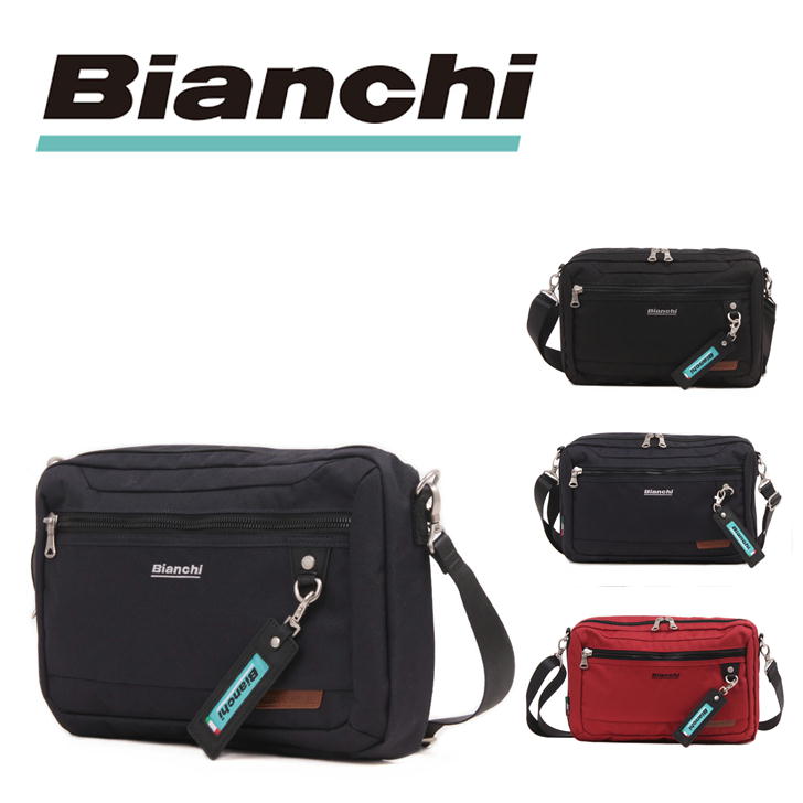 ビアンキ バッグ メンズ 【ポイント10倍】Bianchi ビアンキ 3way ボディバッグ ショルダーバッグ ワンショルダー セカンドバッグ LBRY-03 ユニセックス エコ 再生ポリ 斜め掛け プレゼント ギフト チャーム付き 合皮 鞄 おしゃれ 人気 正規取扱店 送料無料