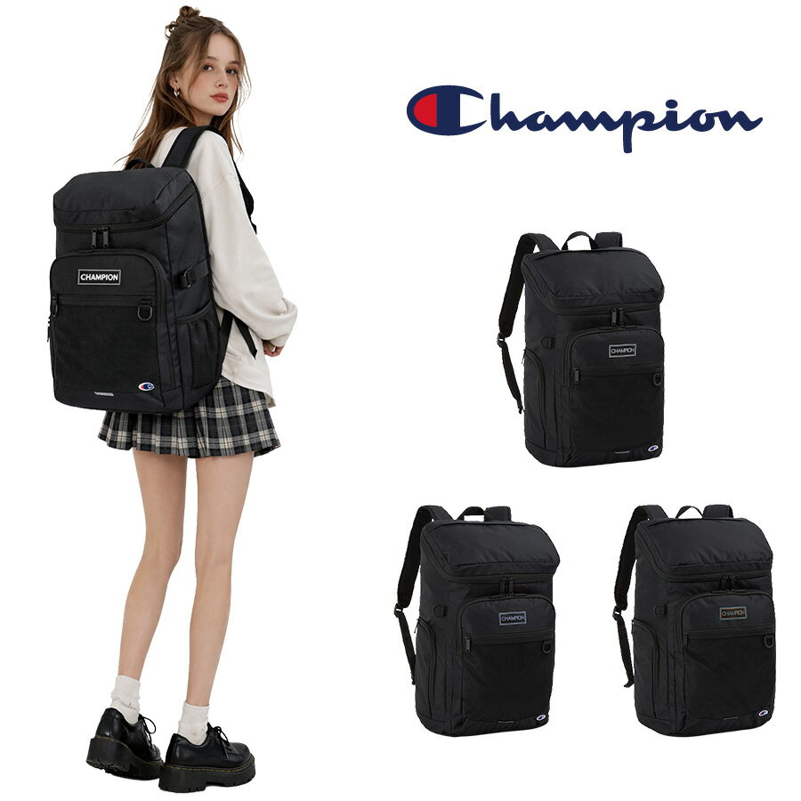 乐天商城 - Champion リュック 大容量 ノーウィッチ リュック 36L リュックサック 通勤 通学 普段使い 男女兼用 メンズ レディース ギフト プレゼント ブラック 68892