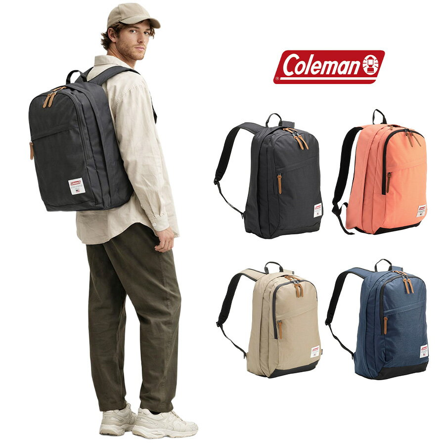 乐天商城 - Coleman アメリカンクラシック リュック 大容量 リュックサック TR35 35L バック 通勤 通学 アウトドア ユニセックス プレゼント ギフト ブラック ac35