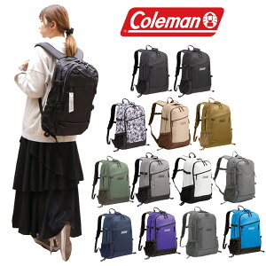 Coleman コールマン walker33 ウォーカー 33L リュック デイパック バックパック メンズ レディース ユニセックス 男女兼用 撥水 アウトドア 旅行 部活 習い事 通勤 バッグ 通学 学生 マザーズ おしゃれ 人気 送料無料《北海道、沖縄、離島代引き不可》